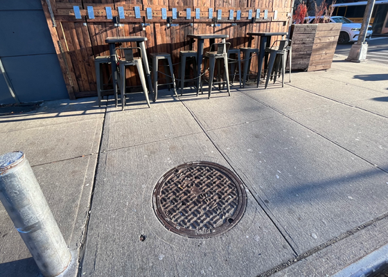 Image of a manhole cover